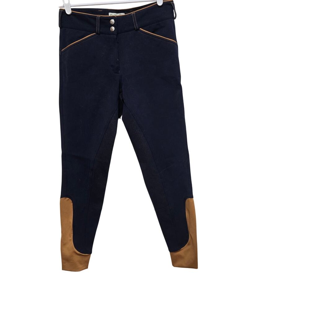Dover Saddlery Size 26 Full Seat Equestrian Riding Breeches Navy